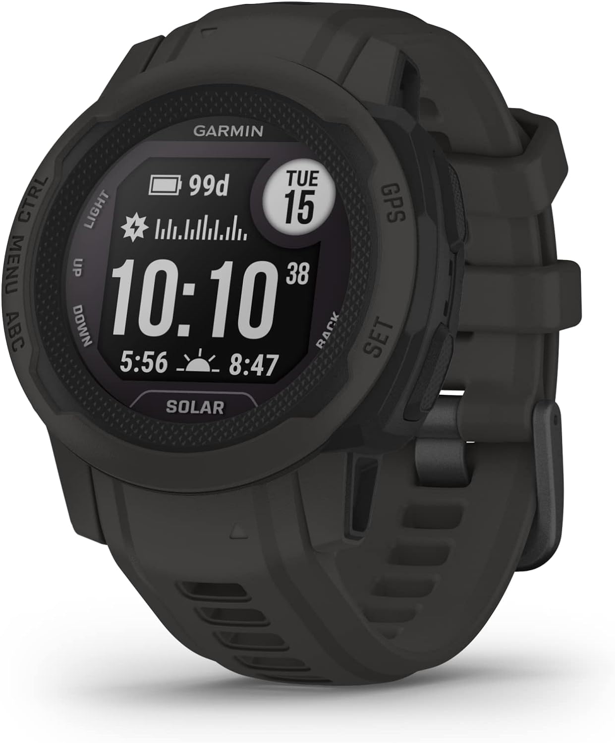 Garmin Instinct 2S Solar, smartwatch met waterdichte GPS